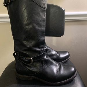 Frye Phillip Riding Boot - Black, size 8